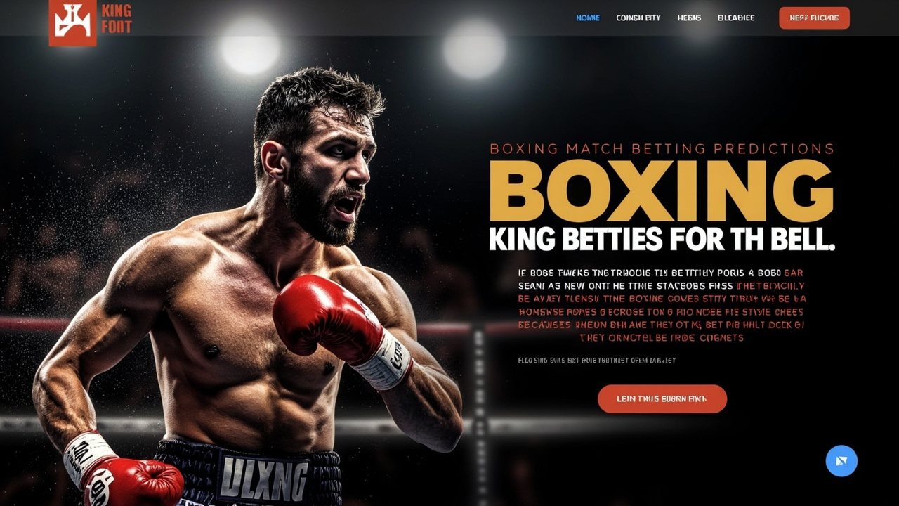 Boxing King Betting Insights: How Pro Wagers Evaluate a Fight Before It Starts
